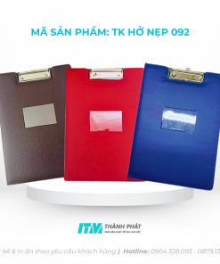 Trình ký hở nẹp 092
