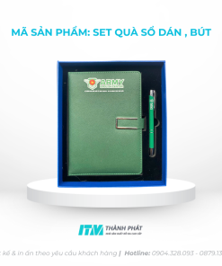 Set sổ dán + Bút