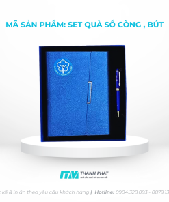 Set sổ còng + Bút